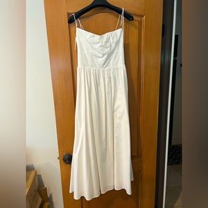 Reformation White Dress size 6